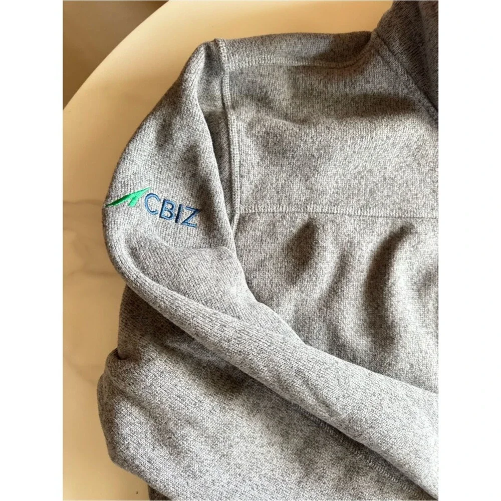 NWT The North Face Sweater Fleece Jacket XL Full Zip Gray